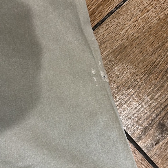 Tommy Hilfiger Floral Painted Canvas Jeans l Women's Size 8 l Gray Green Blue - Picture 7 of 7